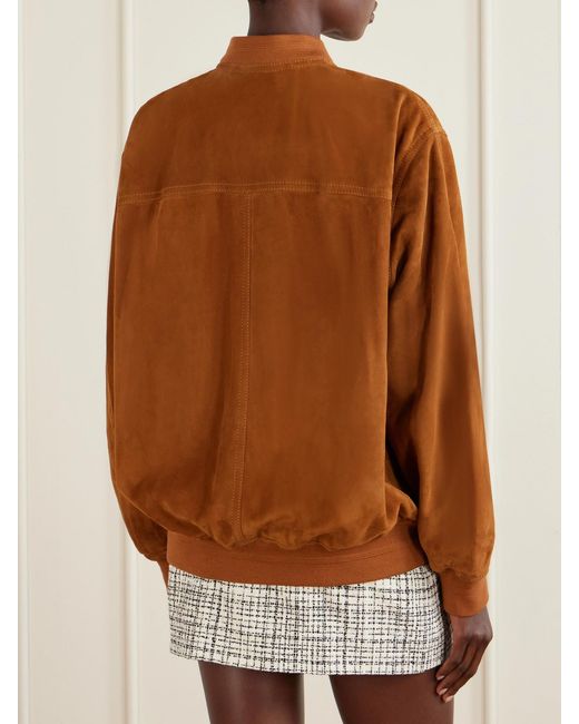 Valentino Garavani Brown Suede Jacket
