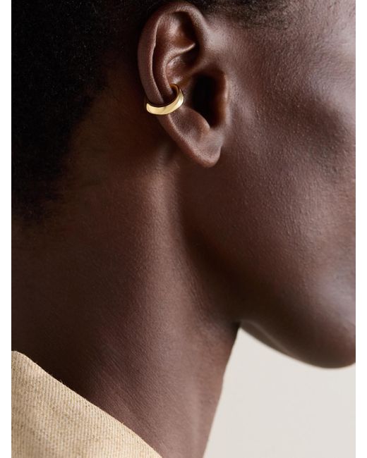 UNIFORM OBJECT Natural Shard Ear Cuff Aus 18 Karat