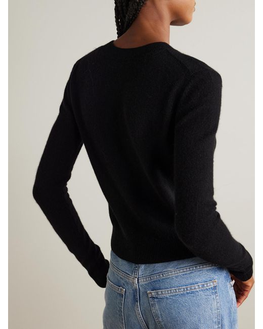ÉTERNE Black Francis Cashmere Sweater