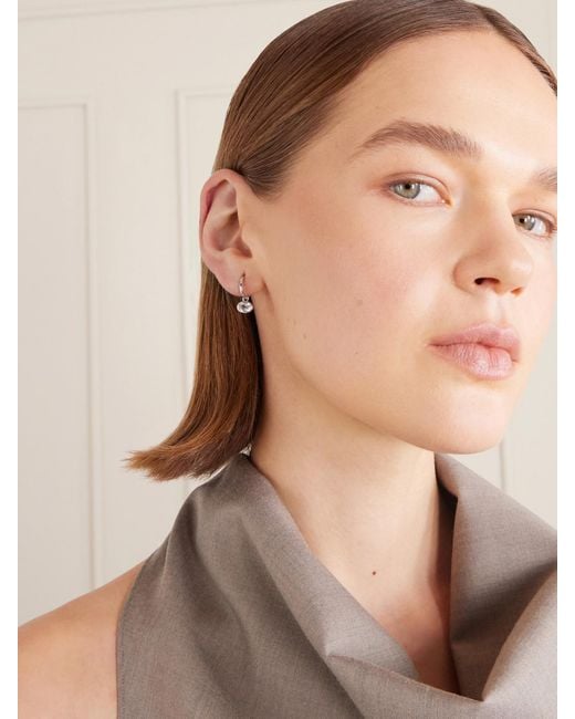 BY PARIAH Natural Orbit 14-Karat Recycled Topaz Earrings