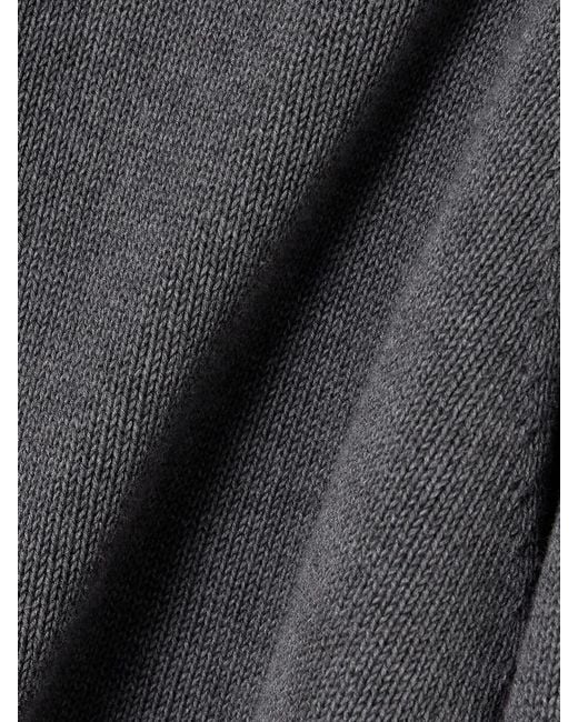 High Sport Gray Lara Cotton Sweater