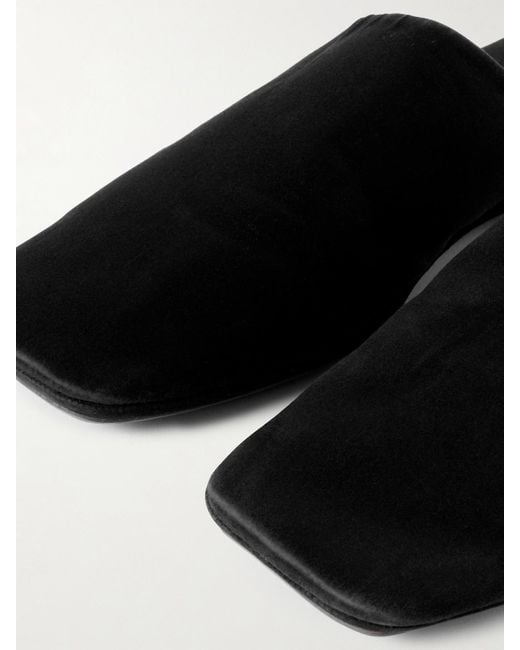 Mules En Satin Hugh Calvin Klein en coloris Black