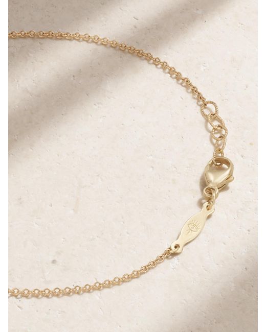 Jacquie Aiche Natural Armband Aus 14 Karat Mit Saphiren