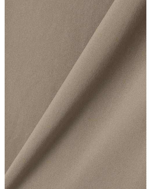 Skims Gray Soft Smoothing Seamless T-Shirt – Truffle – T-Shirt