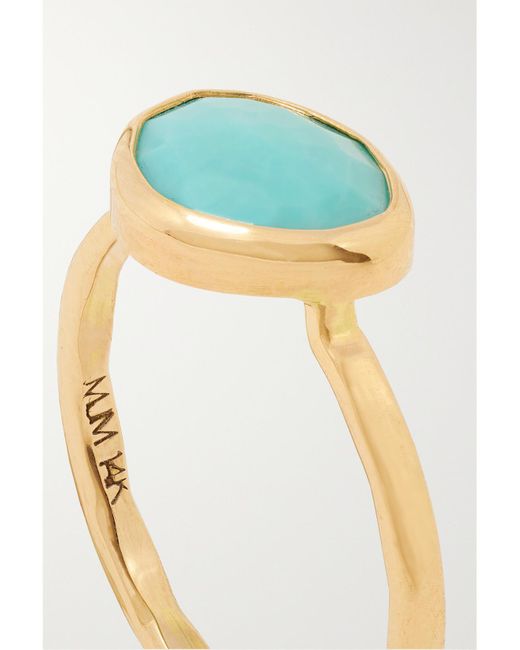 Melissa Joy Manning Blue 14-Karat Recycled Ring