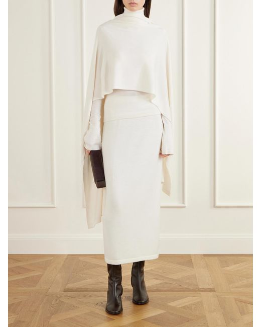 The Park Natural Marie Cashmere And Silk-Blend Wrap