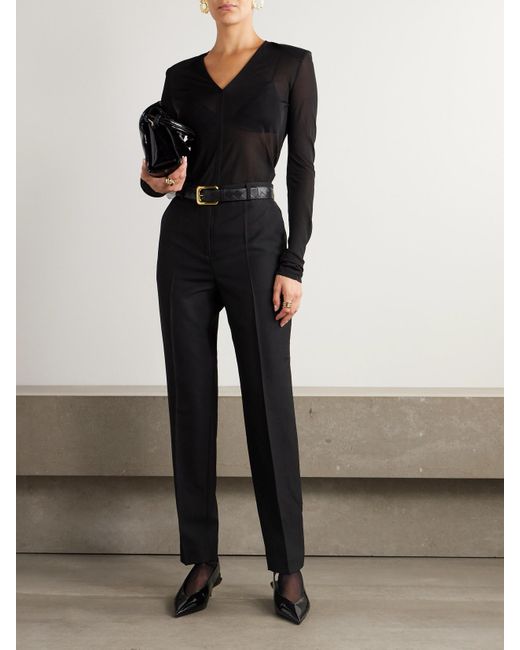 Totême  Black Jersey Top