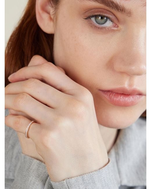 Repossi Natural Berbere 18-Karat Rose Diamond Ring