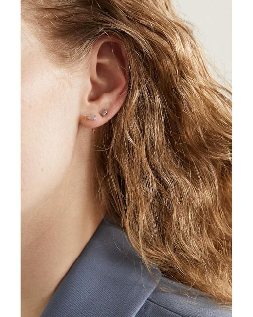 Melissa Joy Manning Metallic 14-Karat Opal Earrings