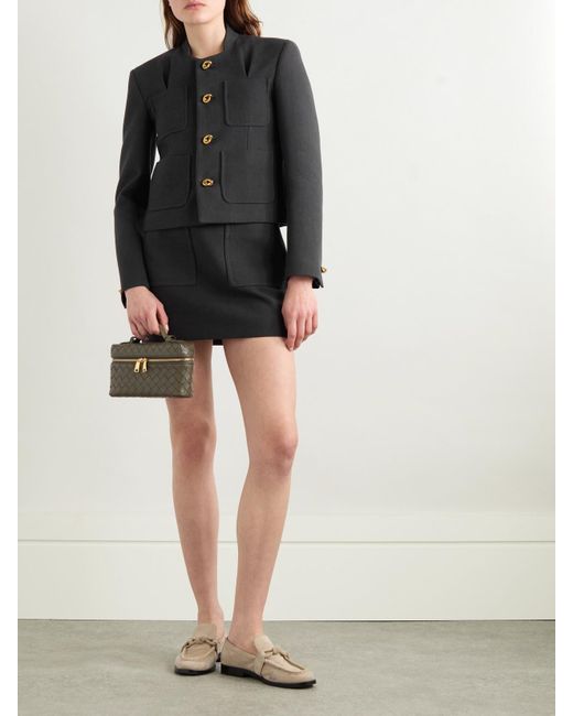 Bottega Veneta Black Woven Jacket