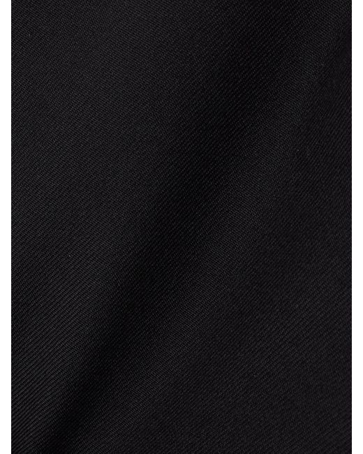 Bally Black Bubble Minirock Aus Woll-Twill