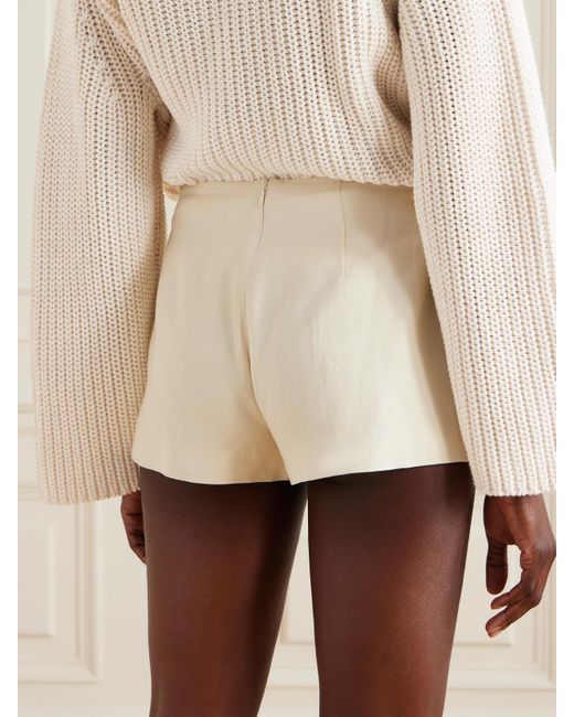 Faithfull The Brand Natural Noto Woven Shorts