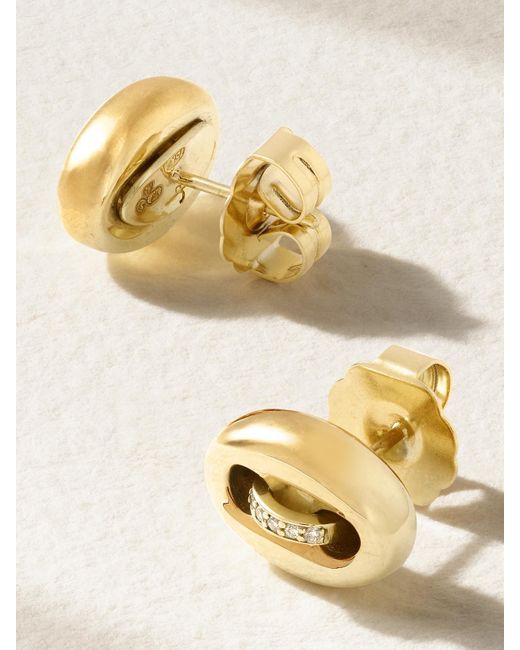 Boucles D'Oreilles En Or 18 Carats (750/1000) Et Diamants Mariner Jenna Blake en coloris Metallic
