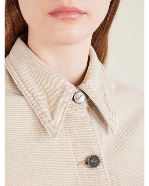 Khaite Natural Tomer Denim Jacket