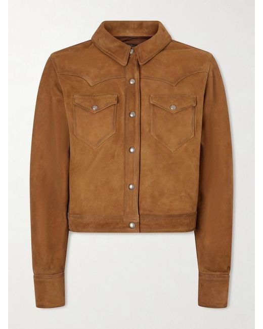 RRL Brown Suede Jacket