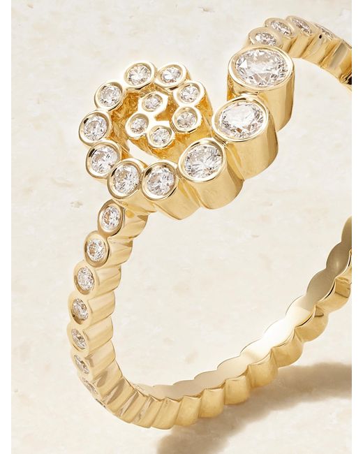 Sophie Bille Brahe Natural Rêve Escargot 18-Karat Recycled Diamond Ring