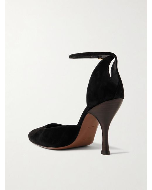 Neous White Nekkar Suede Pumps