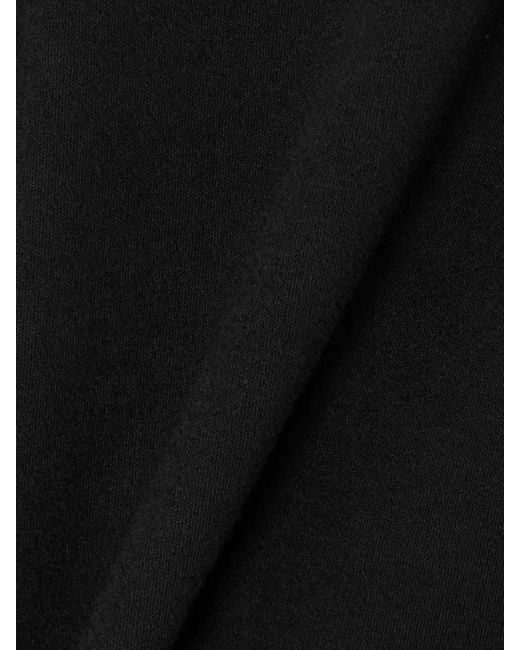 Rick Owens Black Cotton Sweater