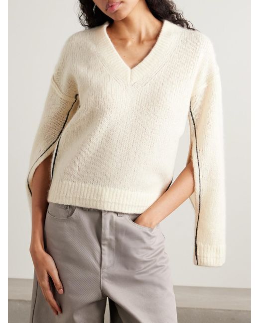 Maria McManus Natural Kaschmirpullover