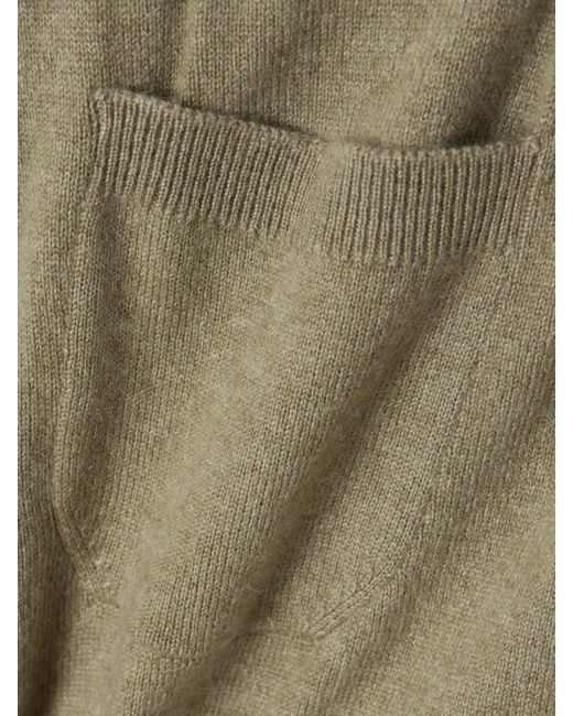 Loro Piana Natural Cashmere Track Pants