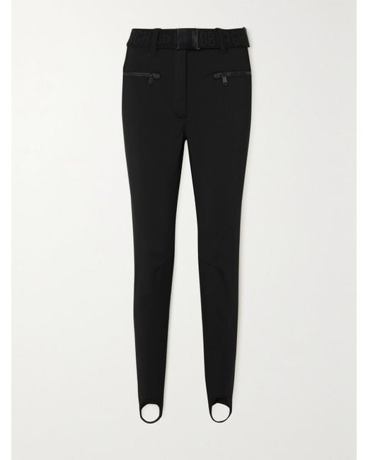 Goldbergh Black Paris Belted Stirrup Ski Pants