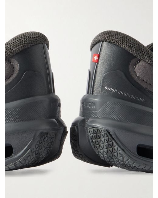 Loewe Black On Cloudventure 2.0 Rubber-Trimmed Paneled Recycled-Mesh Sneakers