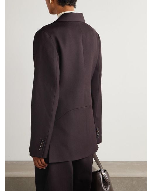 DIOTIMA Black Marcus Wool-Twill Blazer