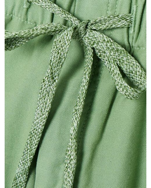 Mother Green The Drawn Half-Pipe Barrel-Hose Aus Baumwoll-Canvas