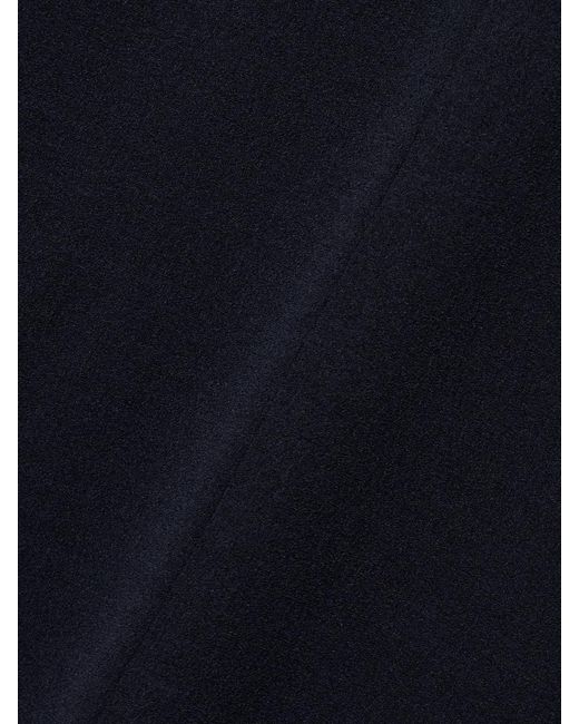 FFORME Blue Jo Asymmetric Stretch-Silk Jersey Midi Dress