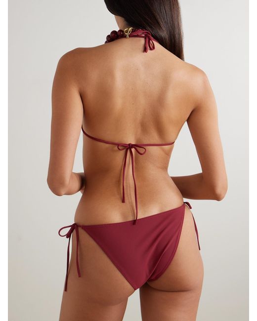 Lido Red Venti Triangle Bikini