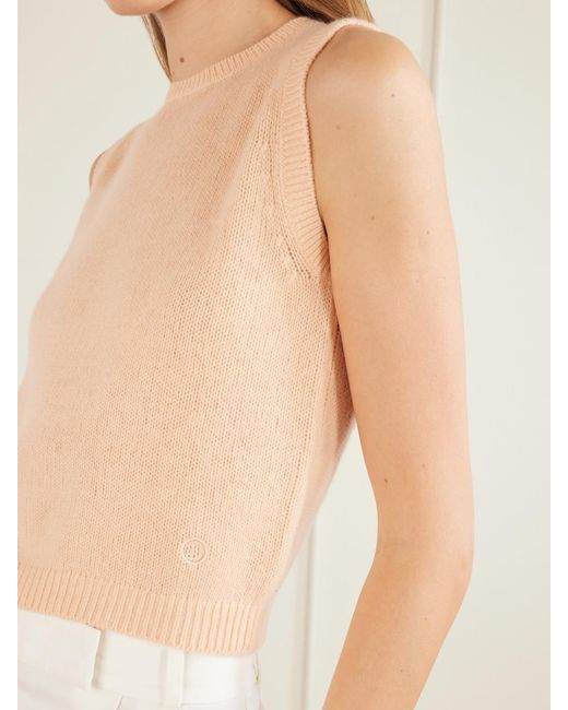 Doen Natural Louden Cashmere Vest