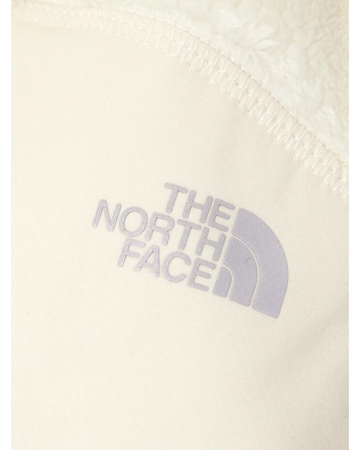 Veste À Capuche En Polaire À Finitions En Tissu Technique The North Face en coloris Natural