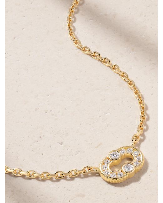 Viltier Natural Magnetic Kette Aus 18 Karat Mit Diamanten