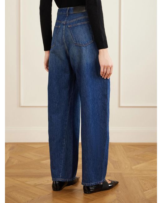 Givenchy Blue Cocoon Denim Wide-Leg Jeans