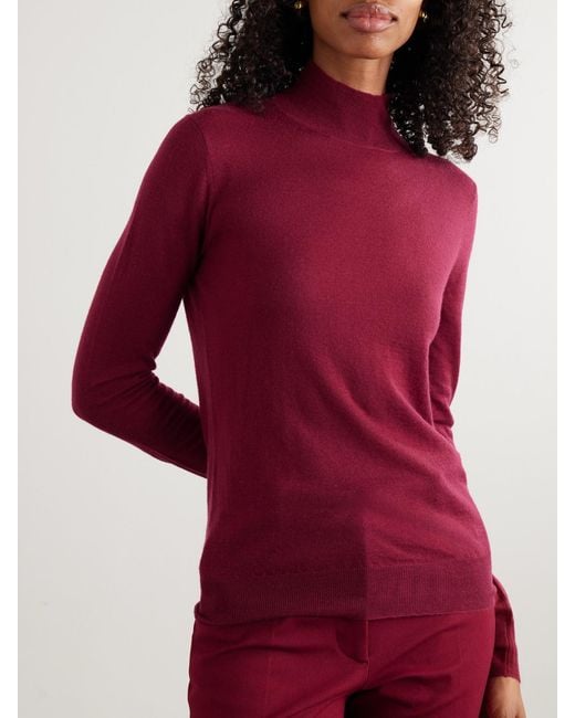 Joseph Red Cashmere Sweater