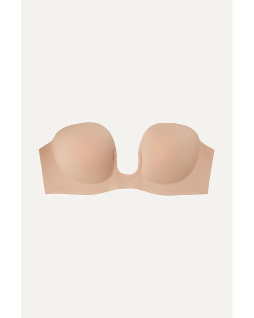Fashion Forms Voluptuous U Plunge Backless Strapless Bra in Natural