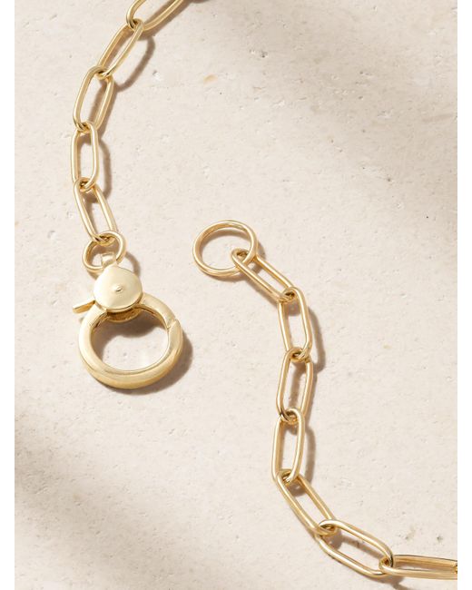 Collier En Or 18 Carats (750/1000) Et Diamants Celestial Snake Ileana Makri en coloris Natural