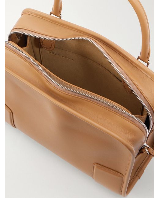 Loewe Natural Amazona 180 Medium Leather Shoulder Bag