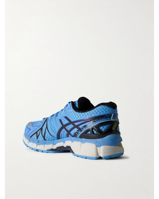 Asics Blue Gel-Kayano 20 Rubber-Trimmed Mesh Sneakers