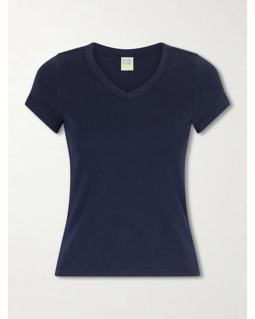 Flore Flore Blue Jill Baby Organic Cotton-Jersey T-Shirt