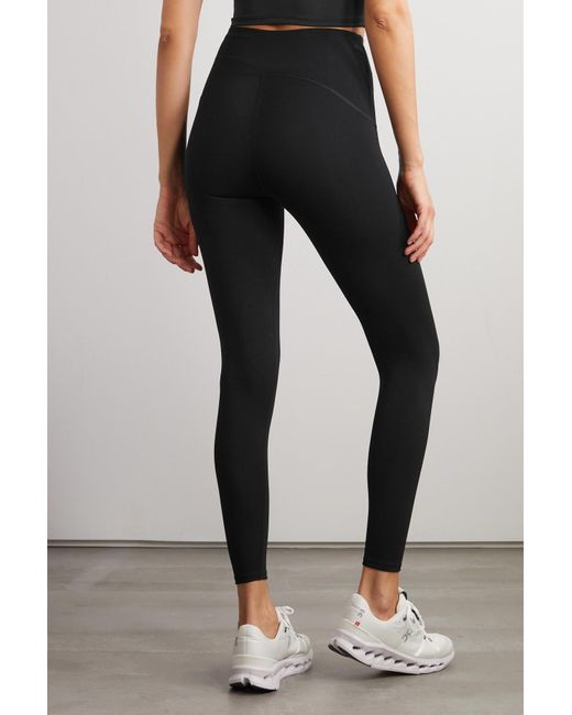 Womens SPANX black Quilted Knee Faux Leather Leggings | Harrods #  {CountryCode}