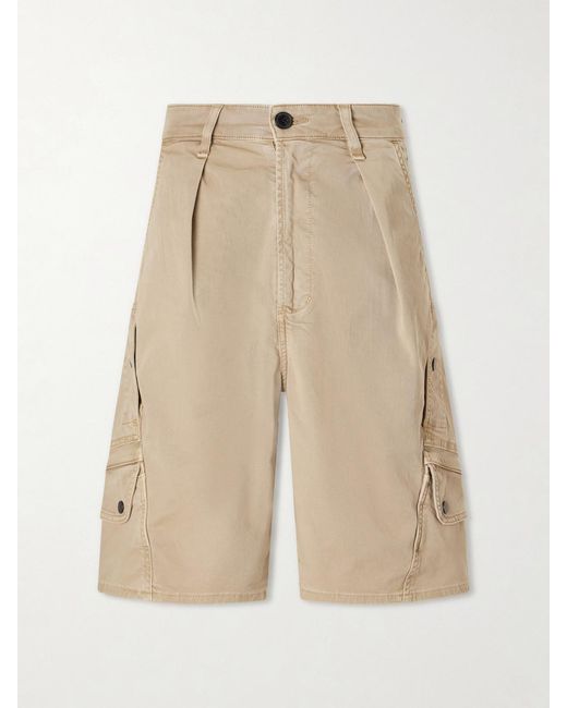 Citizens of Humanity Natural Flight Organic Cotton-Twill Shorts