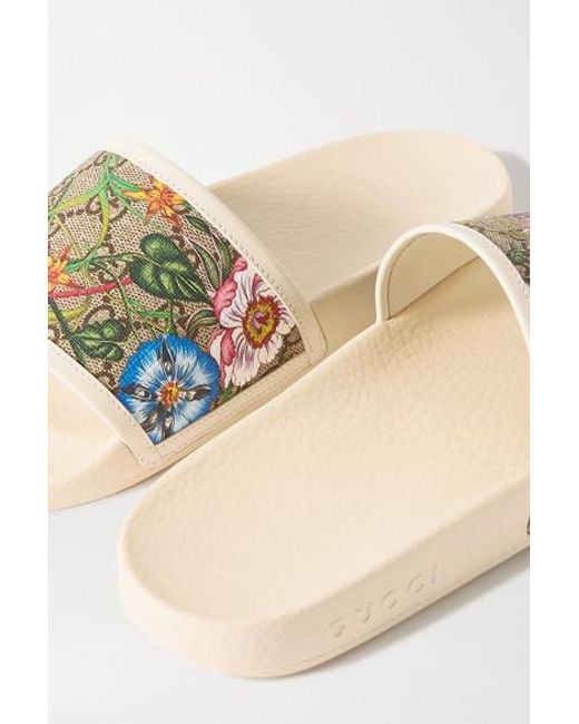 gg floral slides