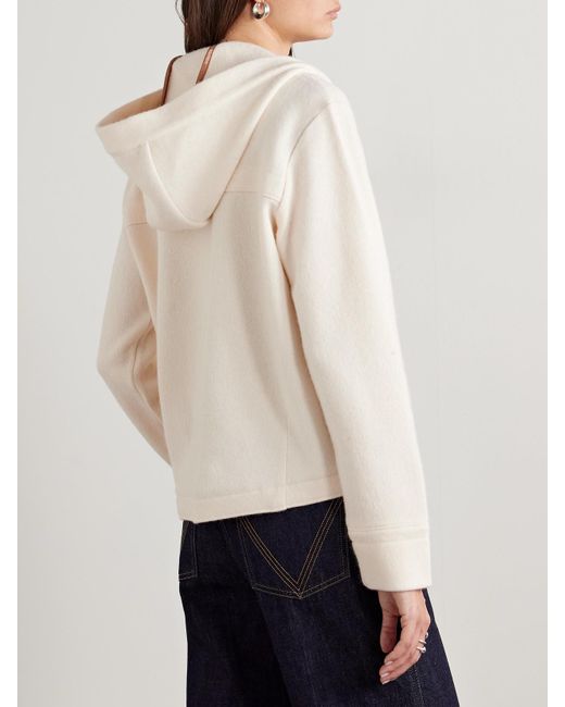 Max Mara Natural Abilita Kapuzenjacke Aus Einer Woll-Kaschmirmischung
