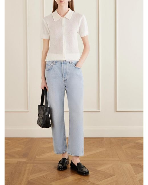 Citizens of Humanity Blue Winslow Mid-Rise Boyfriend Jeans