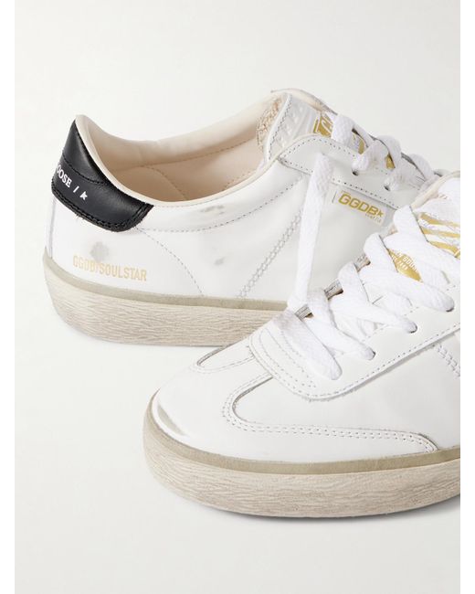 Golden Goose Deluxe Brand White Soul Star Sneakers Aus Leder