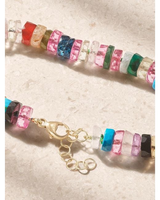 JIA JIA Natural 14-Karat-Gemstone Bracelet