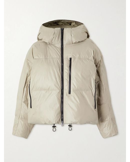 Doudoune À Capuche En Tissu Technique Recyclé Truenature Adidas By Stella McCartney en coloris Natural