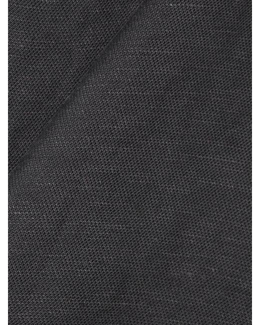Faithfull The Brand Black Noto Woven Shorts
