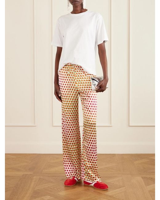 Dries Van Noten White Heydu Stretch-Cotton Jersey T-Shirt